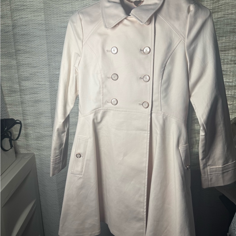 Ted Baker girls Xl 14 Light Pink Trench Coat NWT